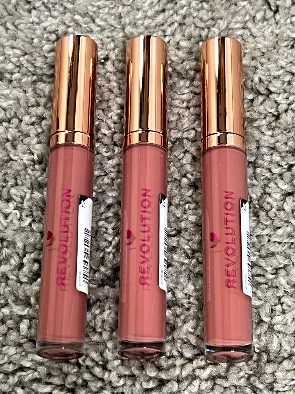 I Heart Revolution Lip Gloss I Heart Chocolate, Chocolate Brownie 3 Pack